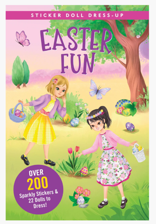 Easter Fun Sticker Doll Dress Up