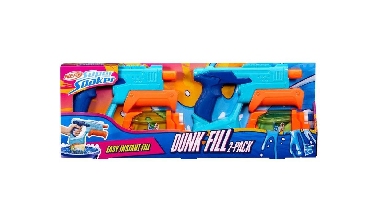 NERF Super Soaker Double Dunk Fill 2 pack