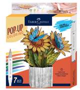 Sunflowers And Butterflies Pop Up Color