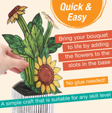 Sunflowers And Butterflies Pop Up Color