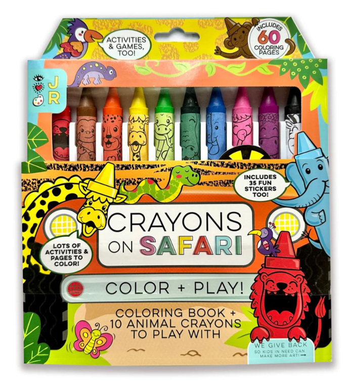 Crayons On Safari