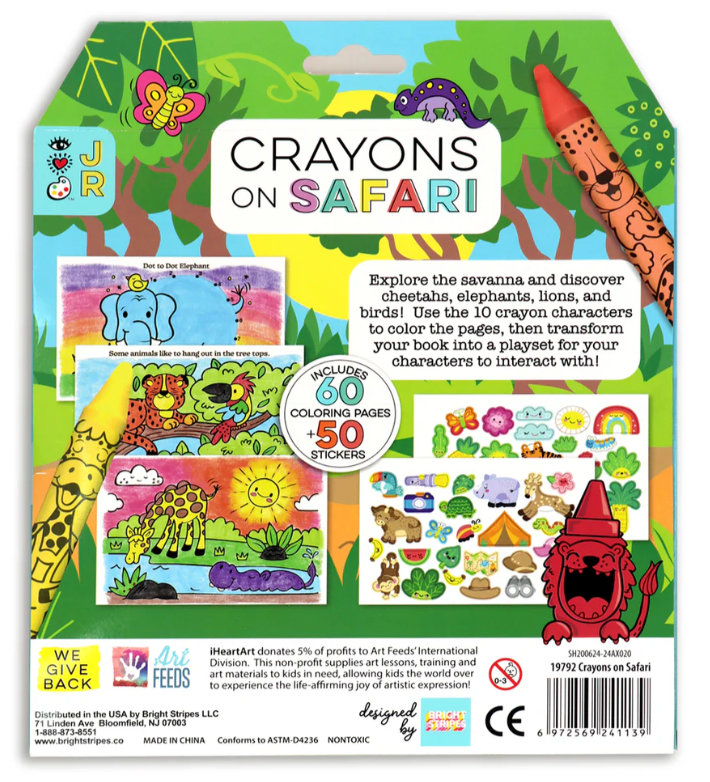 Crayons On Safari