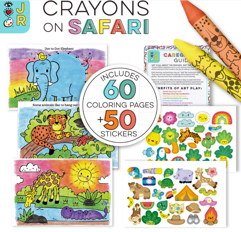 Crayons On Safari