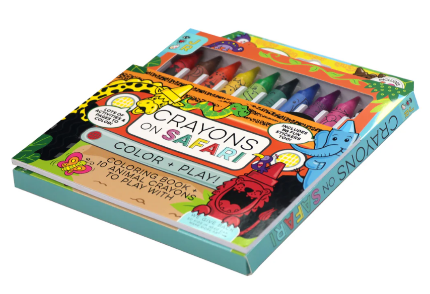 Crayons On Safari