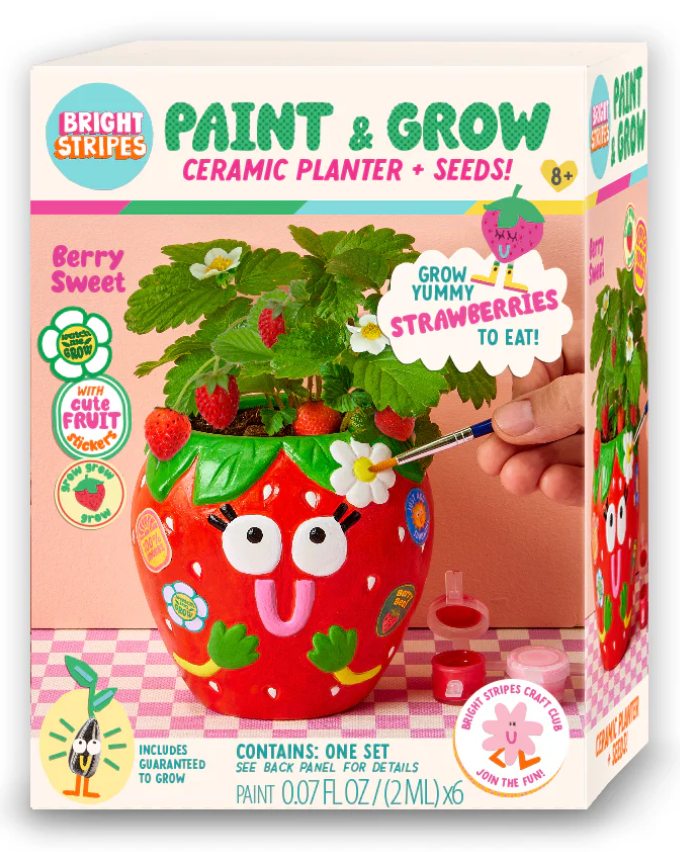 Paint & Grow Berry Sweet with Strawberry seeds