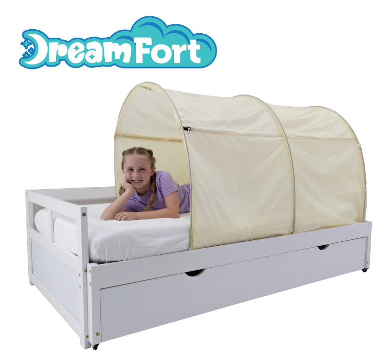 Pop Up Twin Bed Canopy - Sunshine