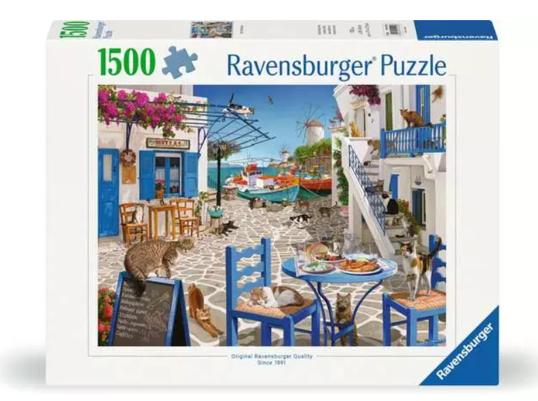 1500 pc Cats Of Mykonos Puzzle