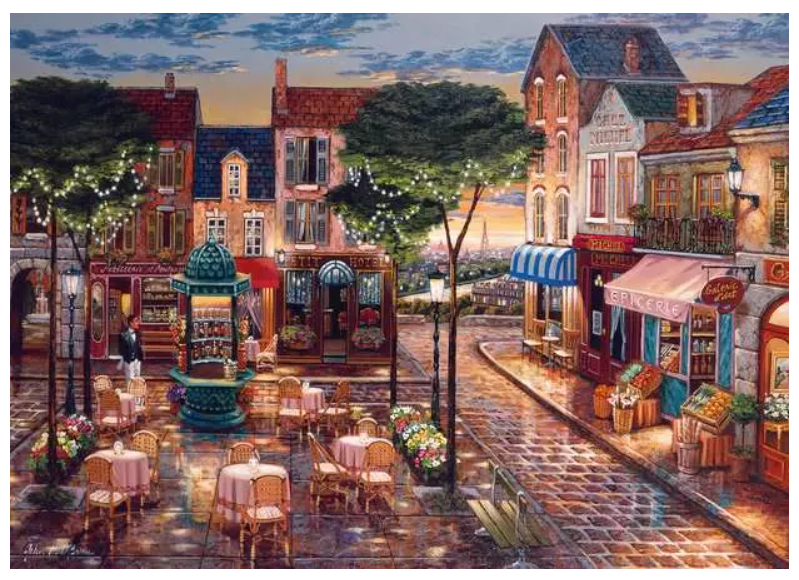 Paris Impressions 1000 Pc