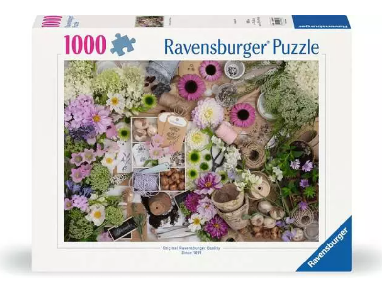 1000 pc Colorful Floral Love Puzzle