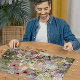1000 pc Colorful Floral Love Puzzle