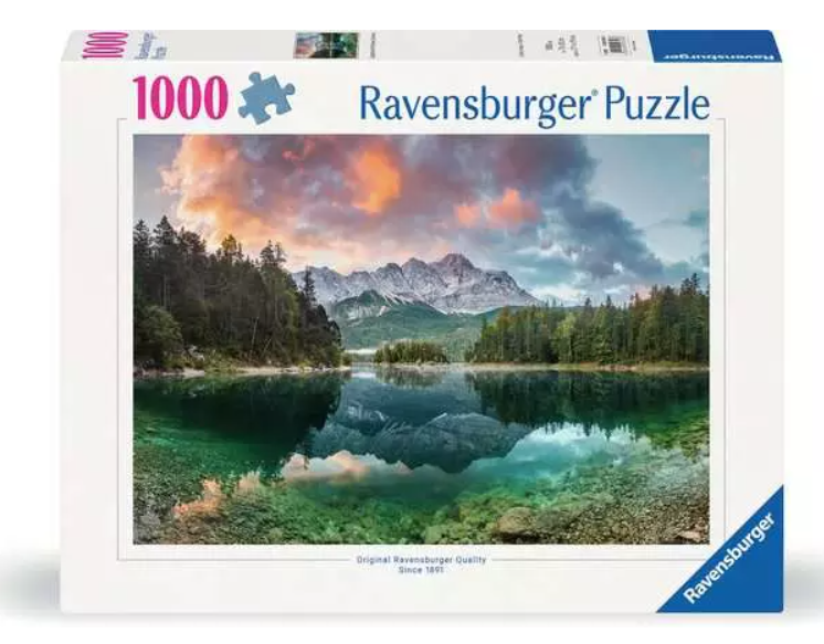 1000 pc Zugspite At The Eibsee Germany Puzzle