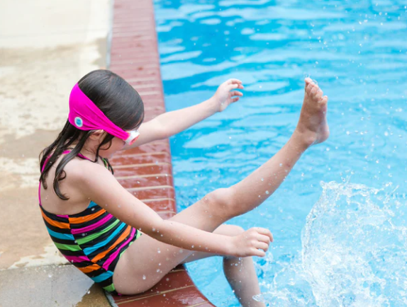 Pretty In Pink Swim Goggles