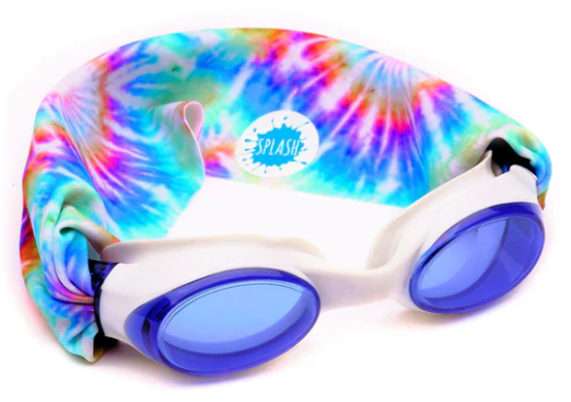 Tie Dye Swim Goggles