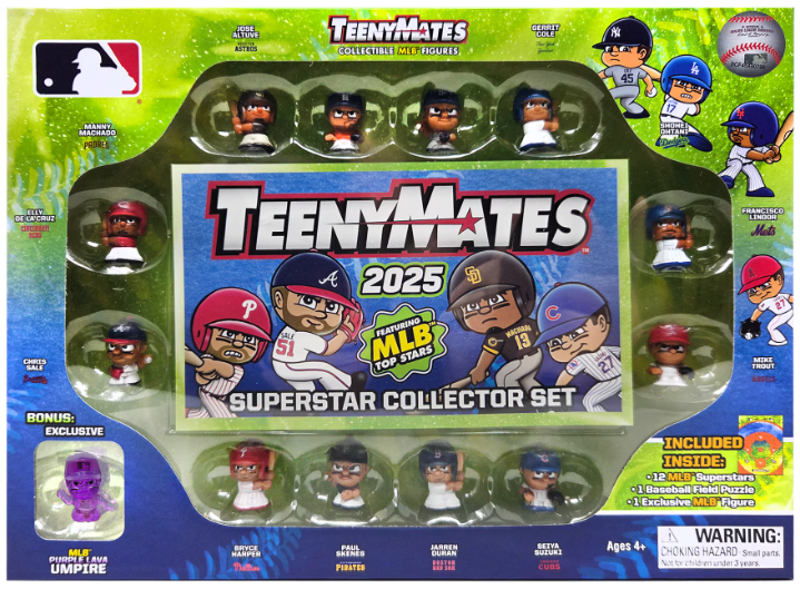 Teenymates MLB Fielder Collector 2025 Gift Set