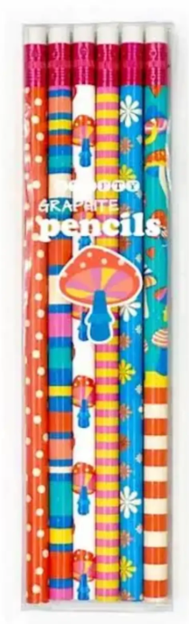 Keep It Together Mushroom Pencil Set