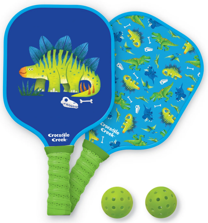 Dinosaur Pickle Ball Set