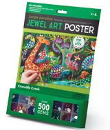 Jungle Paradise Jewel Art Poster