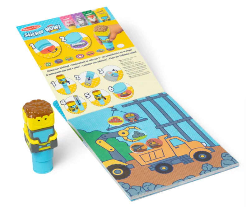 Sticker Wow! Bulldozer