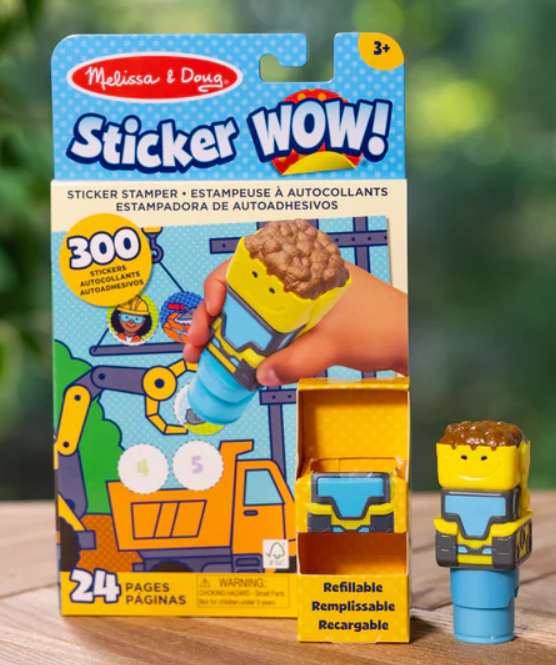 Sticker Wow! Bulldozer