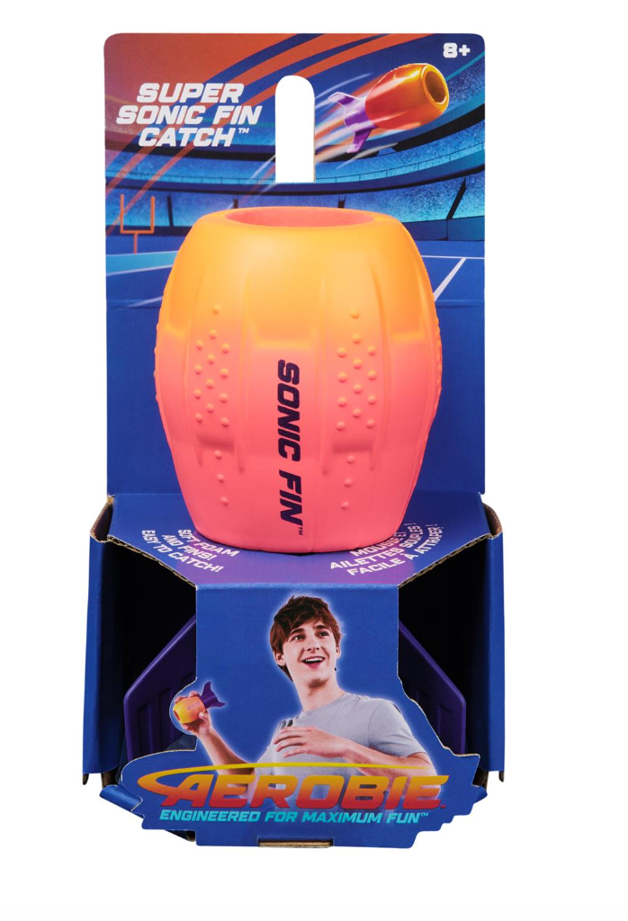 Aerobie Super Sonic Fin Catch Aerodynamic Football