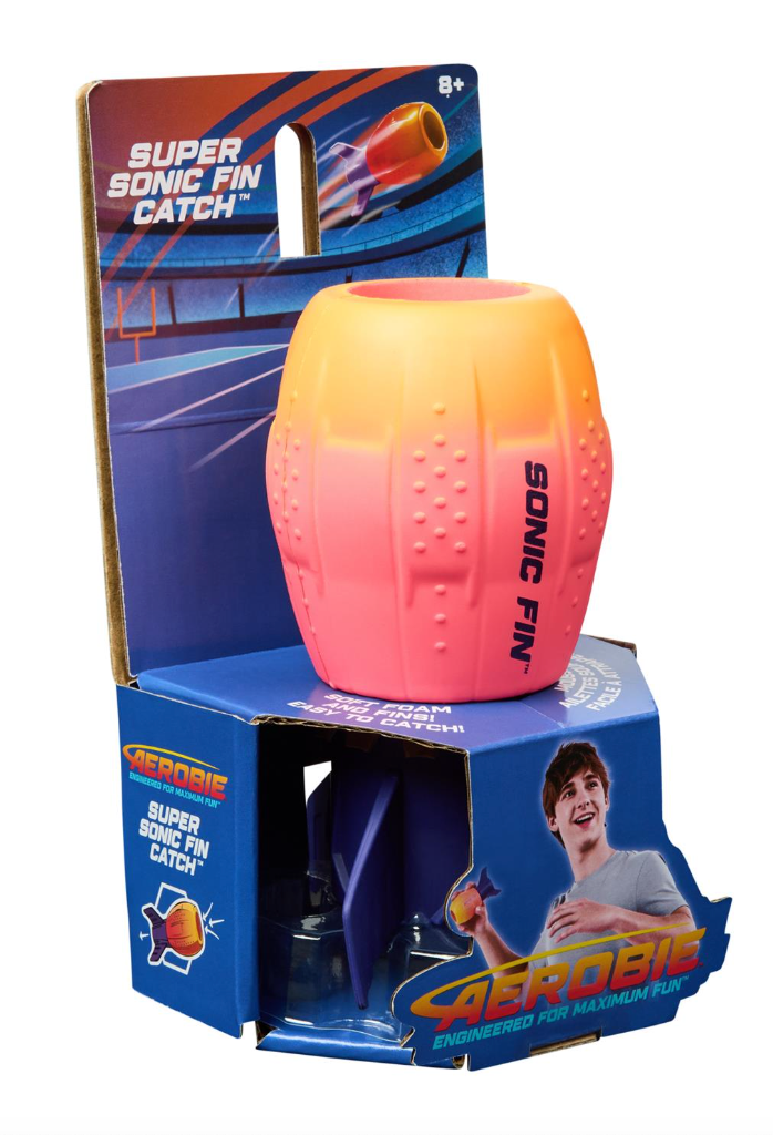 Aerobie Super Sonic Fin Catch Aerodynamic Football