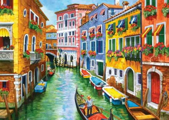 300 pc Gondola Ride Puzzle