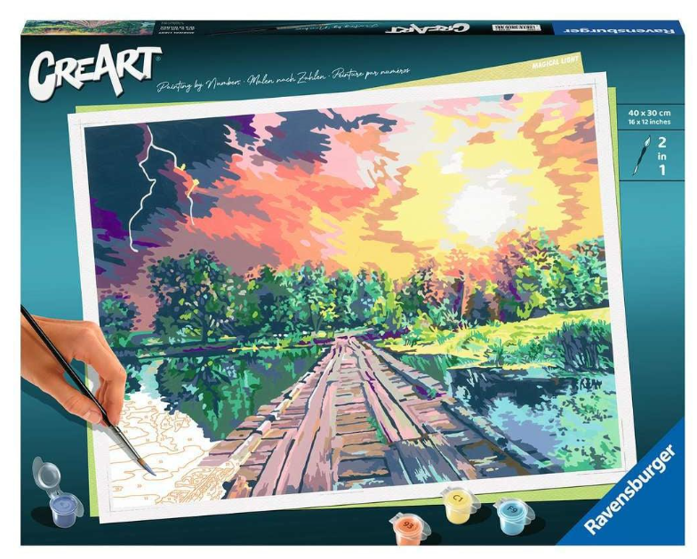 CreArt Painting by Number Magical Light