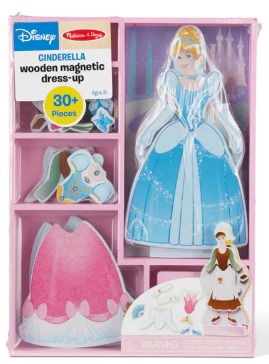 Cinderella Disney Magnetic Dress Up – Fun Stuff Toys
