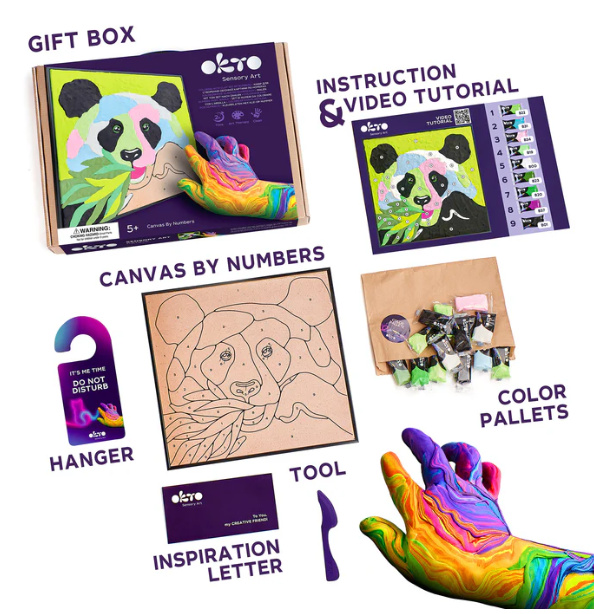 Okto Sensory Art Panda