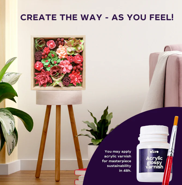 Okto Sensory Art Passion Succulents