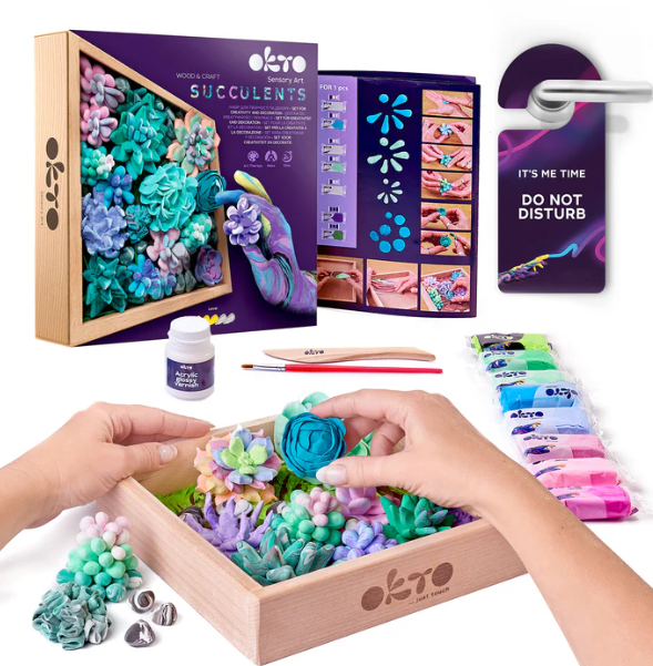Okto Sensory Art Tenderness Succulents