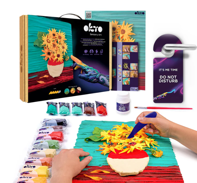 Okto Sensory Art Sunflowers