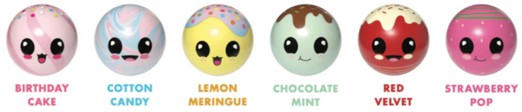 Cake Pop Smelly Ballz (set of 2)