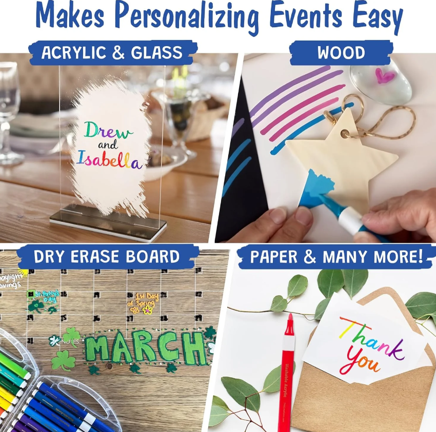 Washable Acrylic Markers Magic Stix