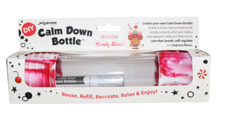 DIY Calm Down Bottle Candyland