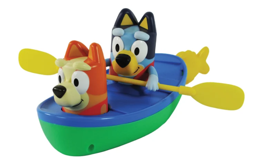 Bluey Paddling Canoe