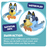 Swimming Bluey
