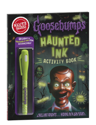 Goosebumps Haunted Ink Activity Book