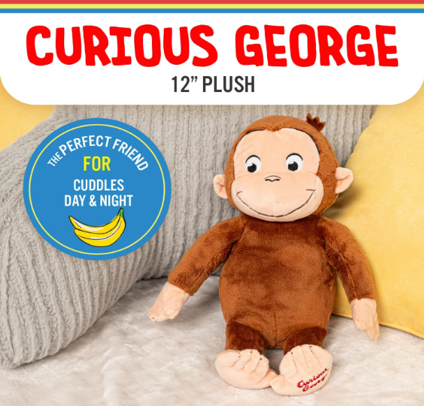 Curious George 12" Plush