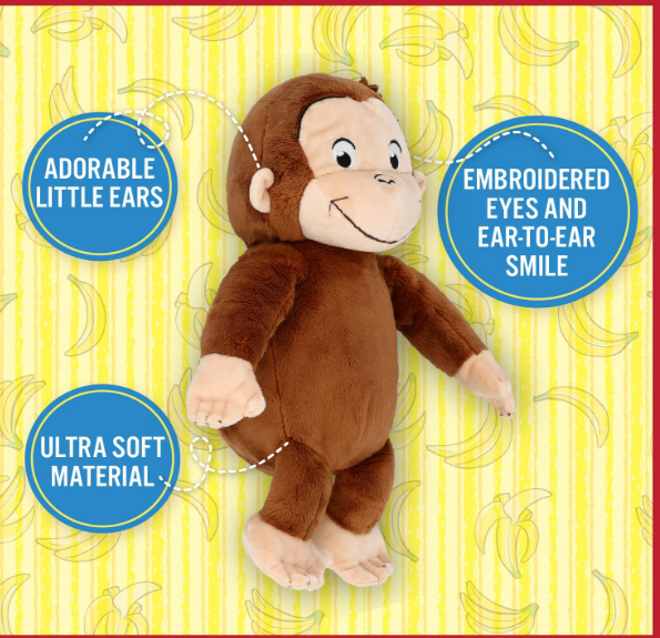 Curious George 12" Plush