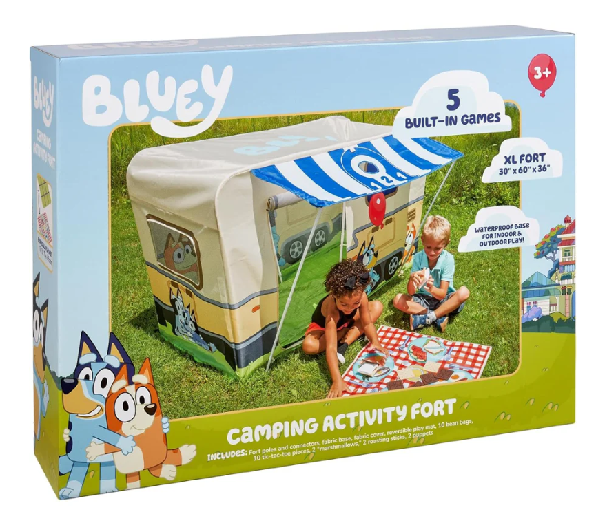 Bluey Camping Activity Fort