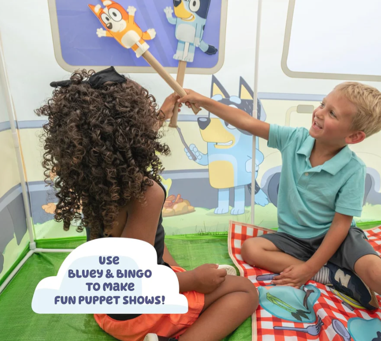 Bluey Camping Activity Fort