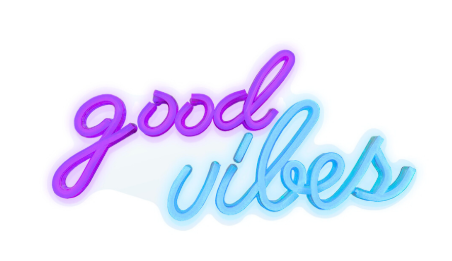 Good Vibes Neon Sign