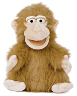 12" Silly Monkey Silly Puppets