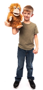 12" Silly Monkey Silly Puppets