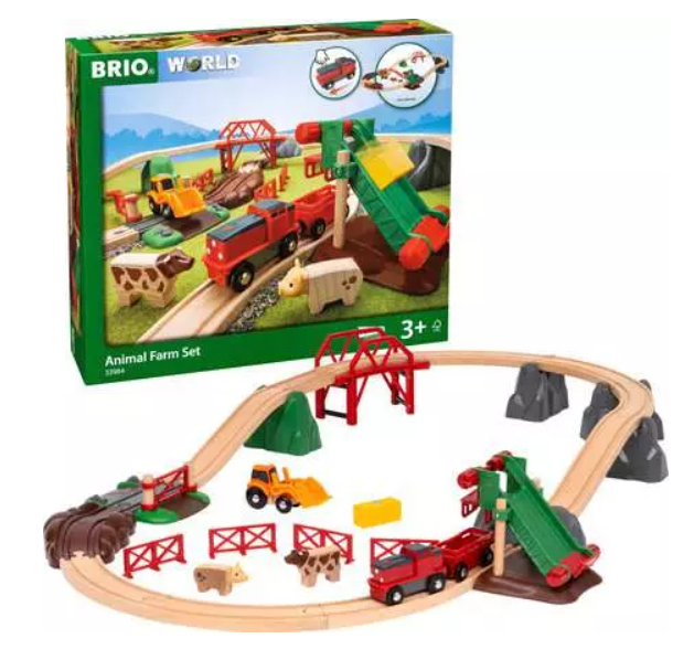 Animal Farm Train Set