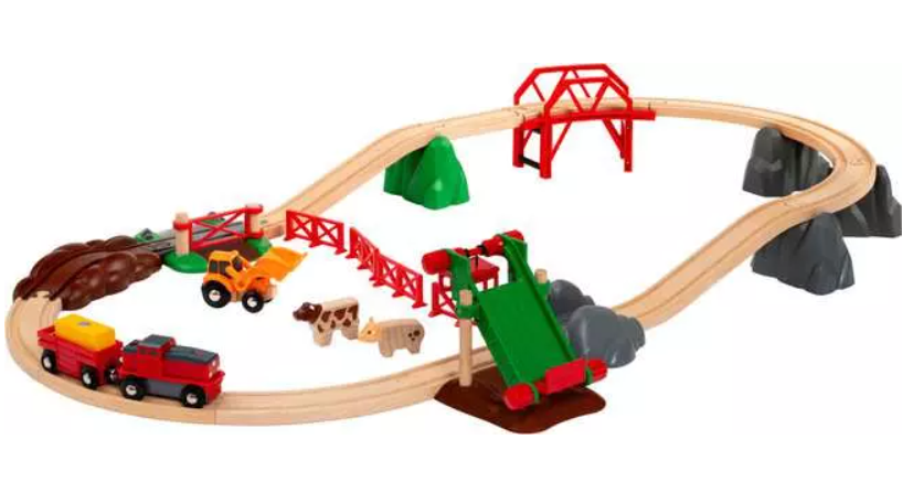 Animal Farm Train Set