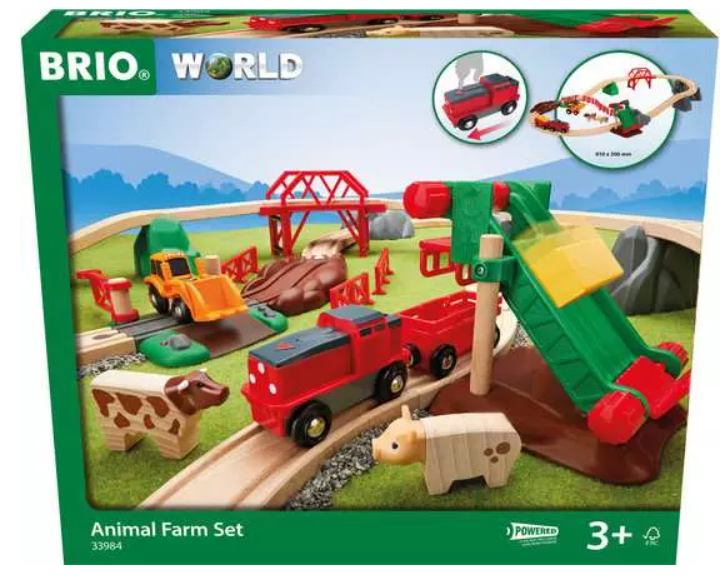 Animal Farm Train Set