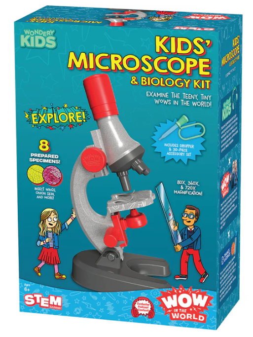 Kids Microscope & Biology Kit