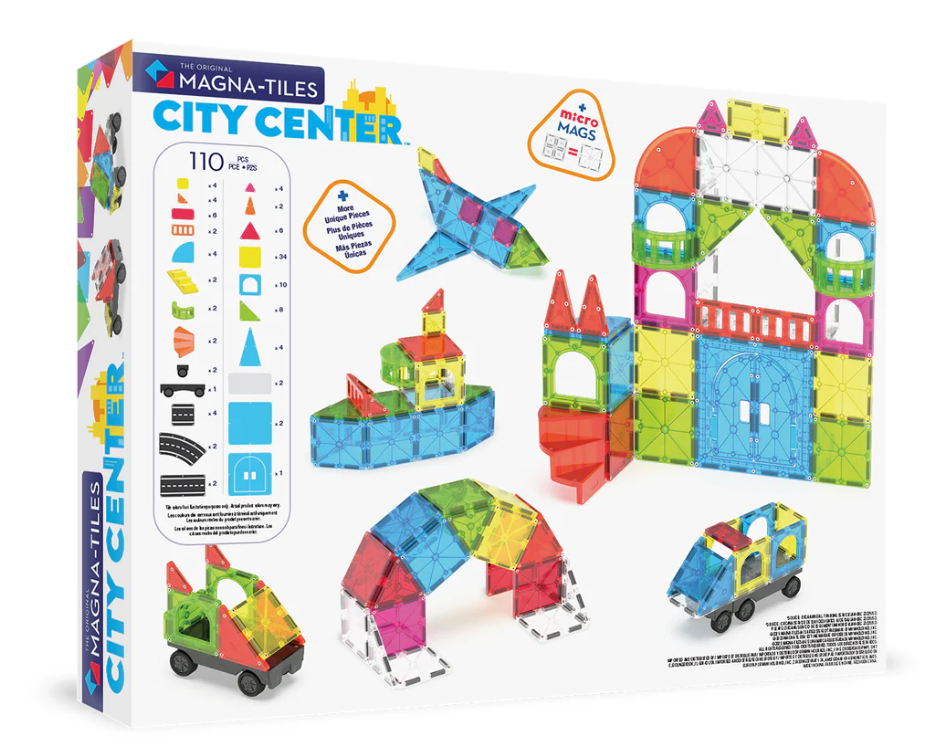 Magna-Tiles® City Center  110 piece set